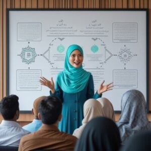 Dr. Siti Aisyah Binti Abdullah, a scholar in Islamic theology and Aqidah.