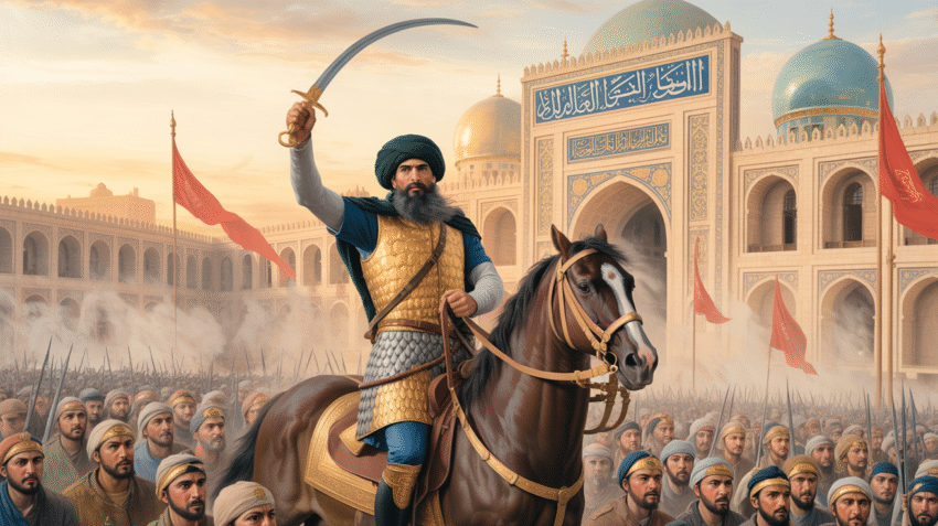 Ilustrasi Pendiri Daulah Abbasiyah