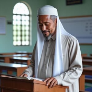 Ustadz Dr. H. Faisal Ahmad, Islamic scholar specializing in Fiqih Ibadah and Haji.