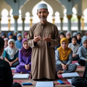 Ustadz H. Ridwan Maulana, an expert in Islamic rituals and daily doa and dzikir.