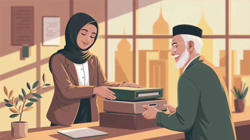 Ilustrasi akhlak mulia Rasulullah dalam kehidupan sehari-hari