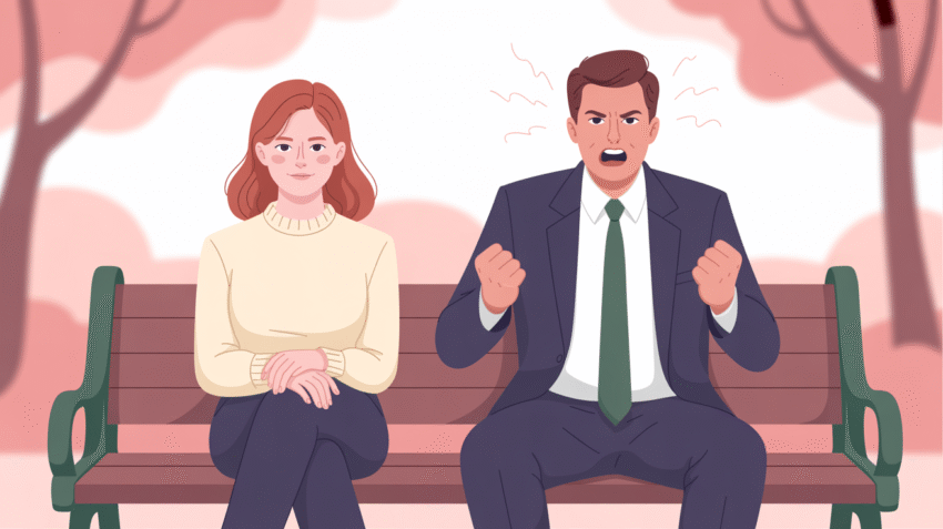 Ilustrasi perbandingan antara sabar dan antonim sabar dalam kehidupan sehari-hari