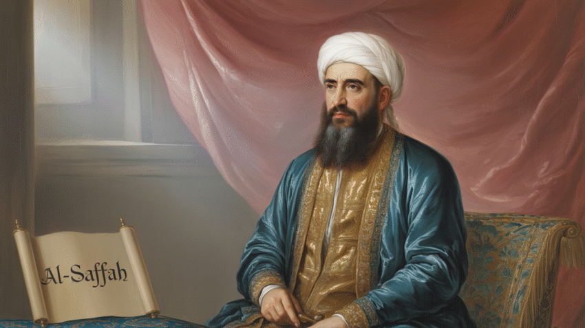 Ilustrasi Abu al-Abbas al-Saffah, khalifah pertama Dinasti Abbasiyah