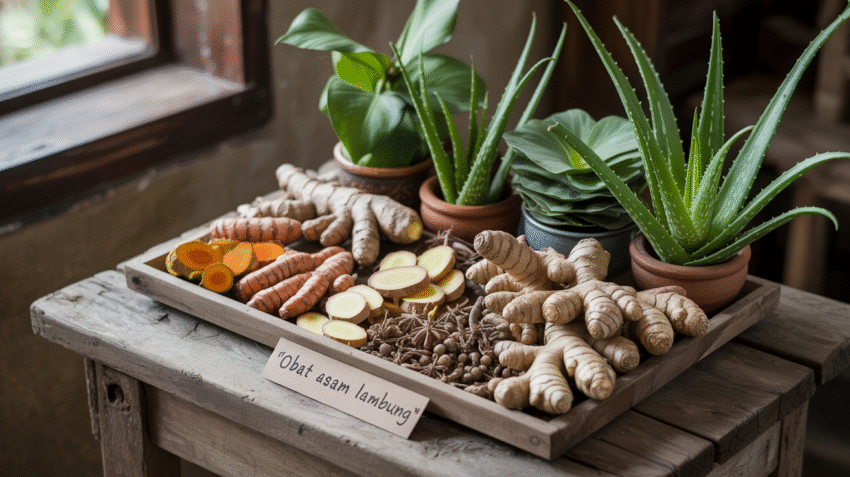 Obat herbal asam lambung paling ampuh dengan berbagai tanaman herbal tradisional