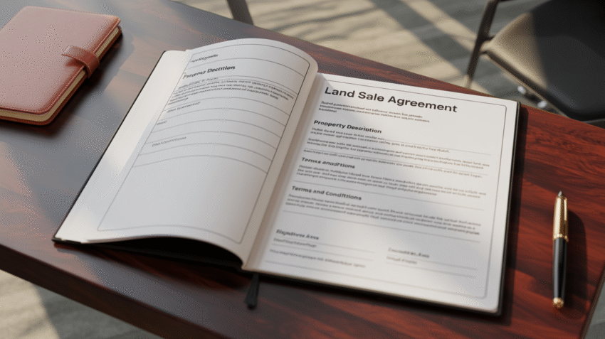 Template surat perjanjian jual beli tanah format Word