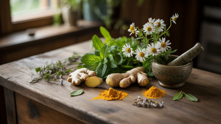 Berbagai jenis obat herbal untuk kesehatan lambung dan pencernaan