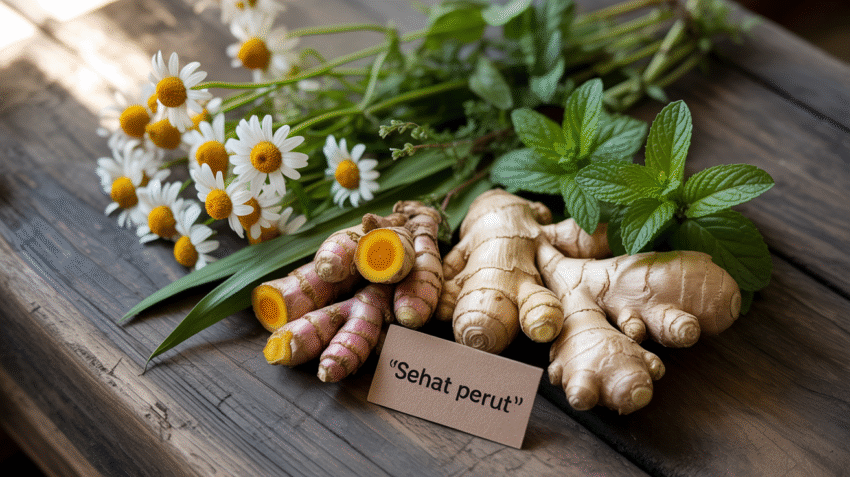 Berbagai jenis obat herbal untuk kesehatan lambung dan pencernaan