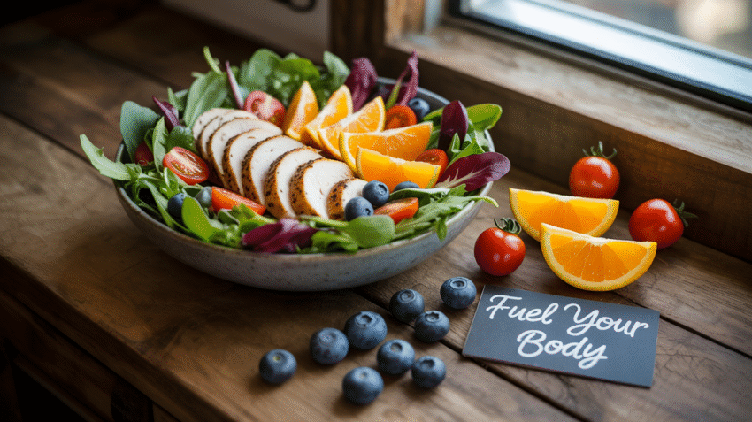 Makanan sehat dan bergizi untuk tubuh yang sehat