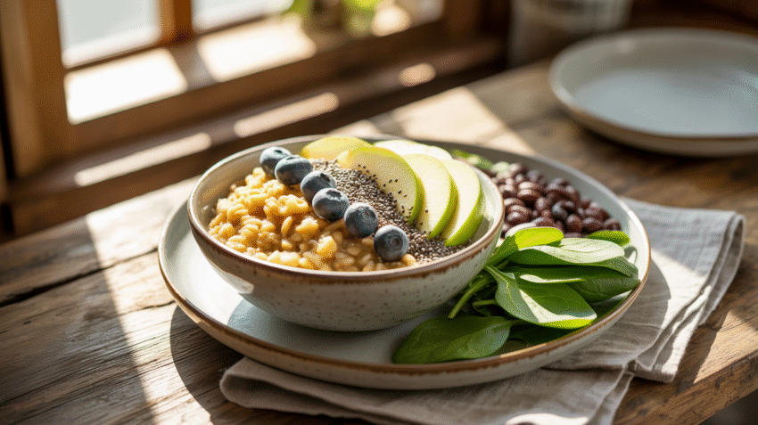 Makanan serat tinggi untuk pencernaan sehat