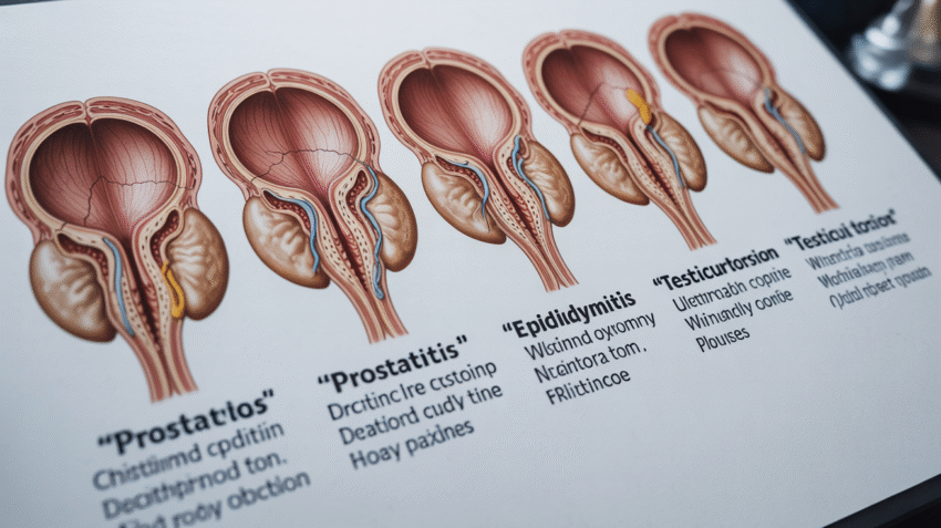 Ilustrasi penyakit kelamin pria