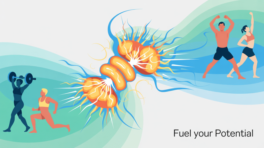 Ilustrasi fungsi karbohidrat sebagai sumber energi utama tubuh