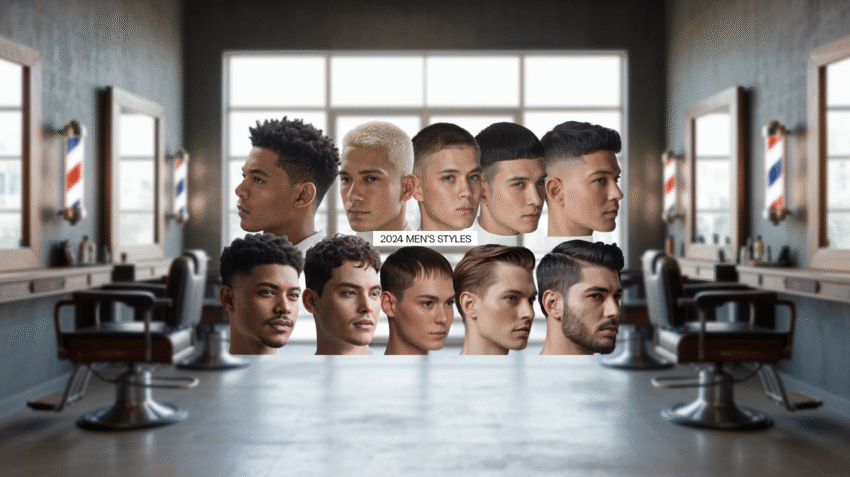 Gaya potong rambut pendek pria terbaru 2024 dengan berbagai model trendy