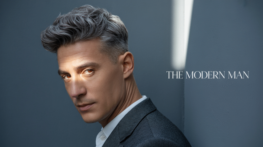 Gaya rambut pendek pria untuk wajah bulat 2025