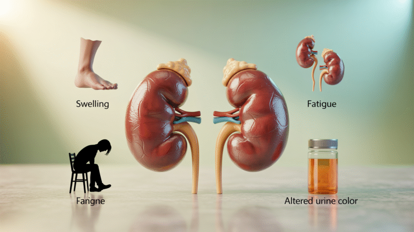 Ilustrasi gejala awal sakit ginjal