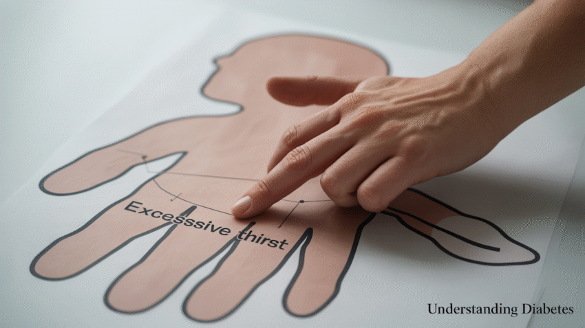 Gejala diabetes melitus pada tubuh manusia