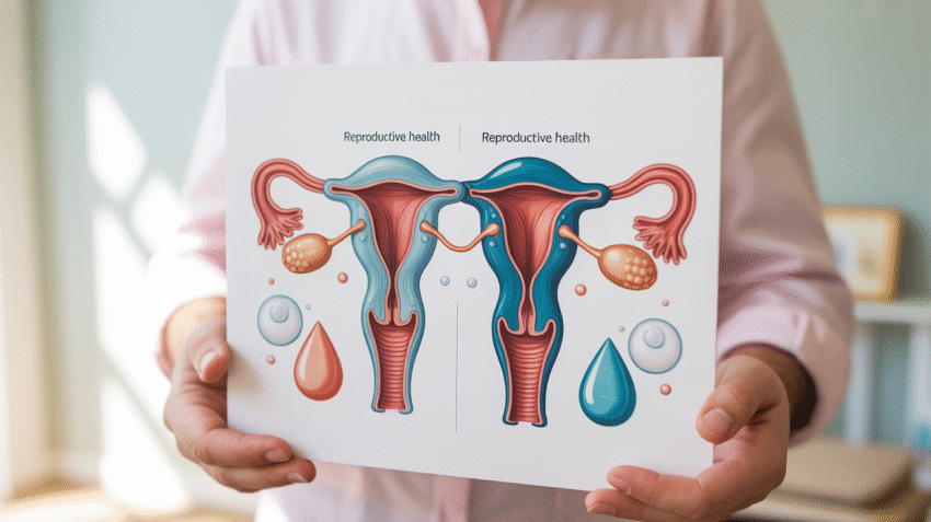 Gambar ilustrasi tentang kesehatan reproduksi