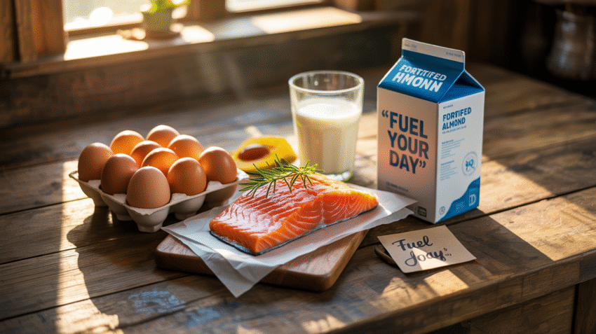 Makanan kaya vitamin D untuk kesehatan tulang