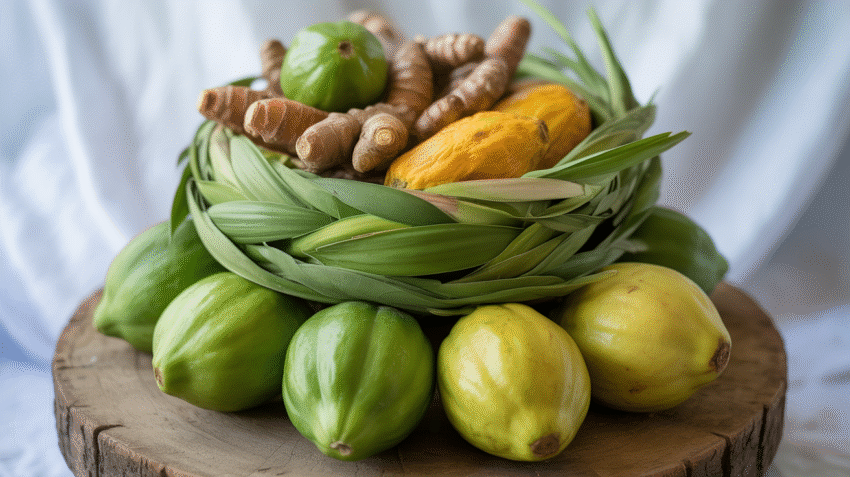 Obat tradisional demam berdarah dengan bahan alami seperti jambu biji, daun pepaya, dan kunyit