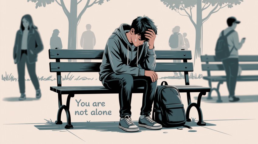 Ilustrasi remaja terkena bullying yang mengganggu kesehatan mental