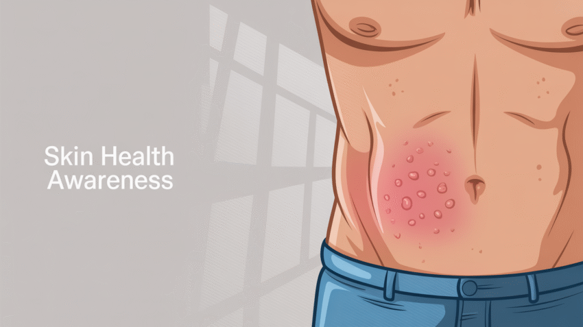 Ilustrasi penyakit kulit kelamin pria