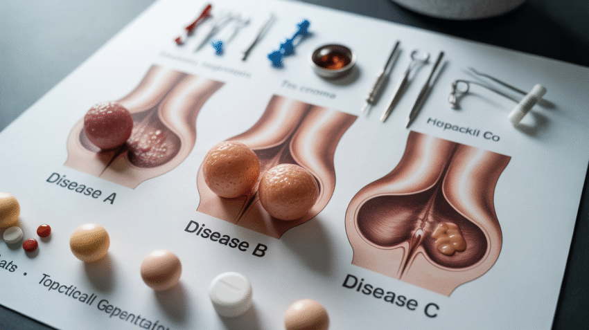 Ilustrasi penyakit kelamin pria dengan gejala dan pengobatan