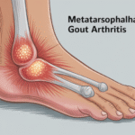 Ilustrasi sendi yang terpengaruh oleh artritis gout