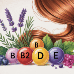 Ilustrasi vitamin untuk rambut rontok