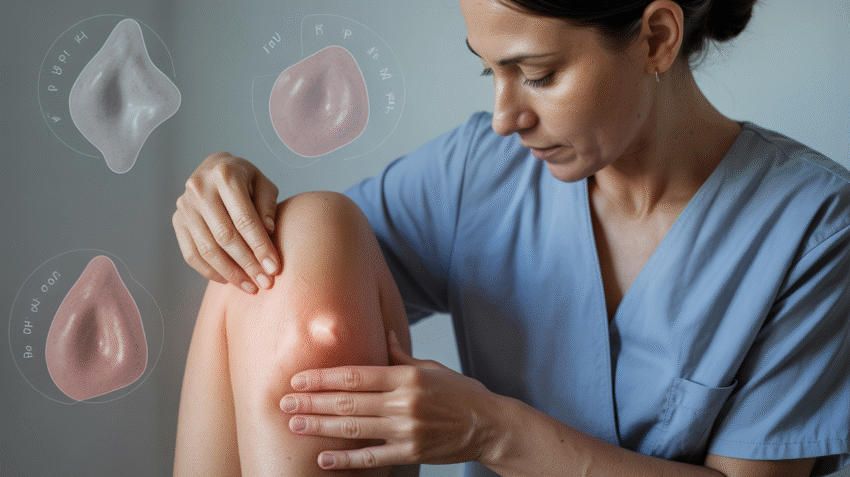 Ilustrasi wanita memeriksa payudara untuk deteksi dini kanker