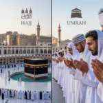 Ilustrasi ibadah haji dan umrah di Tanah Suci Mekkah