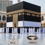 Gambar yang menggambarkan perbedaan antara haji dan umrah